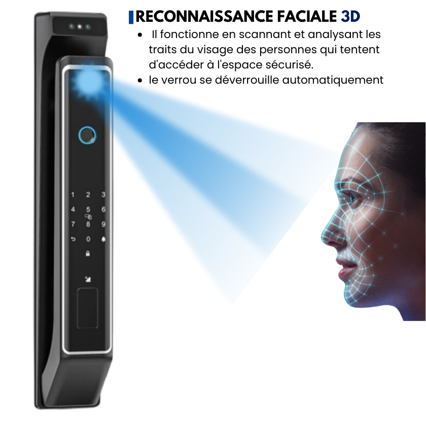 Serrure Intelligente X10 Luxury