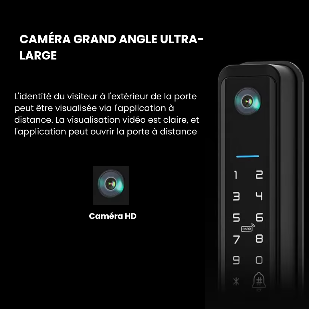 Serrure Digital S5 SLIM Camera