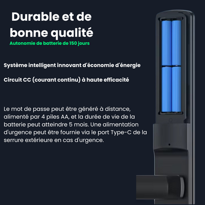 Serrure Digital S5 SLIM Camera