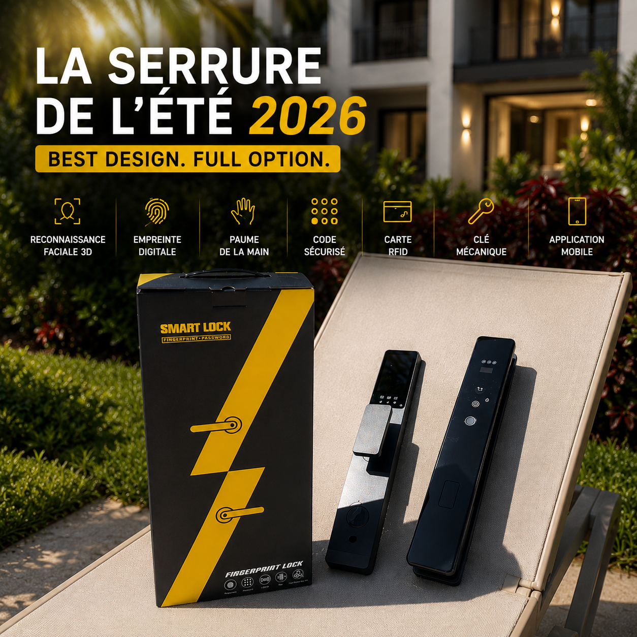 Serrure Intelligente EM26 Ultra