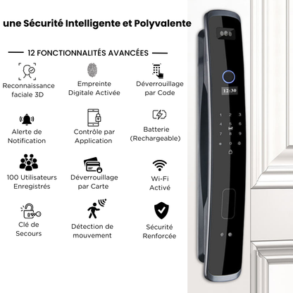 Serrure Intelligente Face id EM 22