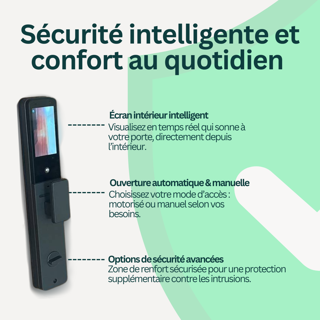 Serrure Intelligente EM25 Luxury