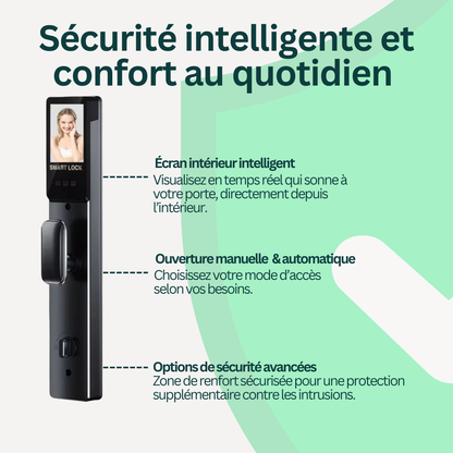 Serrure Intelligente Face id EM23 (Tuya)