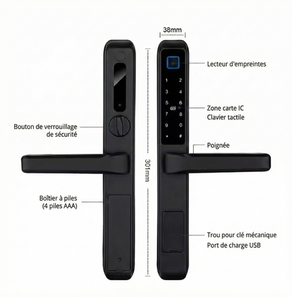 Serrure Digital S5 SLIM (2026)