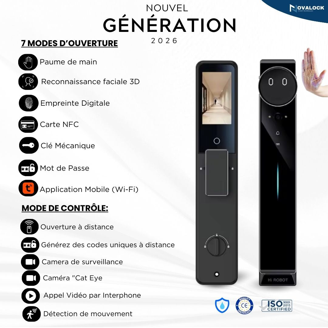 Serrure Intelligente AI ROBOT
