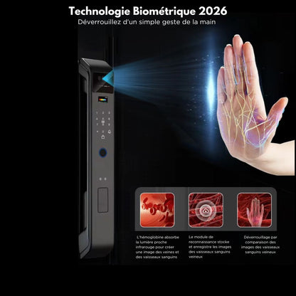 Serrure Intelligente Face id EM23 (Tuya)