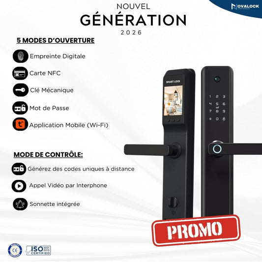 SERRURE INTELLIGENTE M1 PRO (Visio)