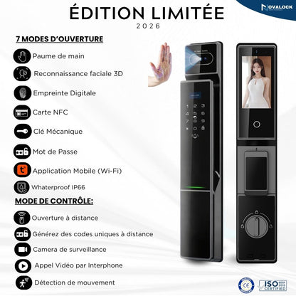 Serrure Intelligente XP60 ULTRA BLINDÉE
