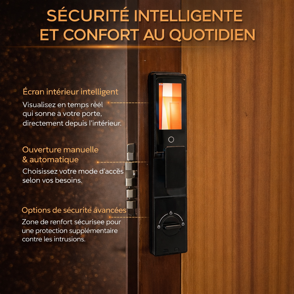 Serrure Intelligente XP60 ULTRA BLINDÉE