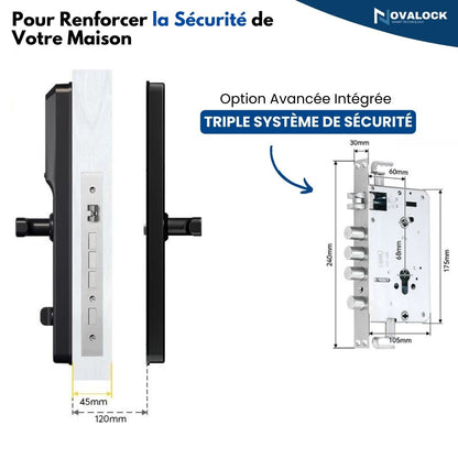 SERRURE INTELLIGENTE M1 PRO (Visio)
