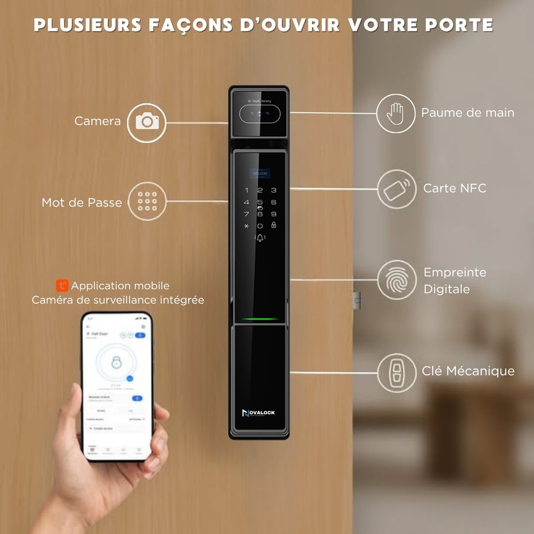 Serrure Intelligente XP60 ULTRA BLINDÉE