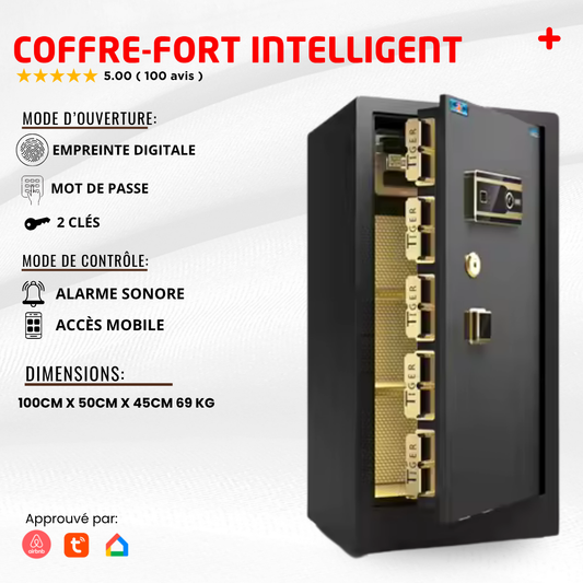 Coffre-Fort Intelligent (Wifi) 100 cm