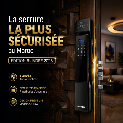 Serrure Intelligente XP60 ULTRA BLINDÉE
